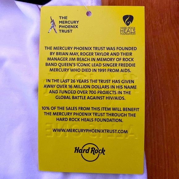 NWT Men’s Hard Rock Cafe Pride 2019 Tank Top - Picture 5 of 5